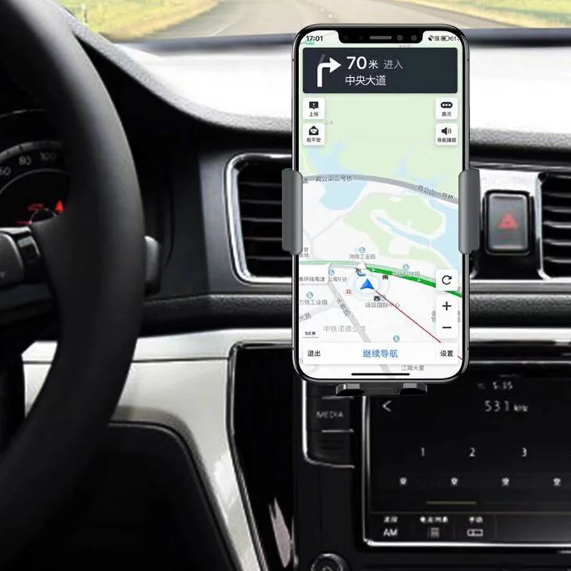 2019 интеллектуальное автомобильное беспроводное зарядное устройство с