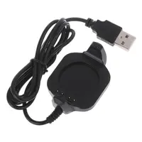 USB Charging Dock Cradle Charger Power Supply Data Transfer 1m Cable Line Wire Adapter Portable for Garmin Forerunner 920XT