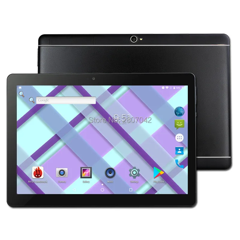 Новинка 2019 10 1 дюймовый планшетный ПК Android 9 0 RAM 4 Гб ROM 64 ГБ две sim карты Bluetooth GPS 1280*800