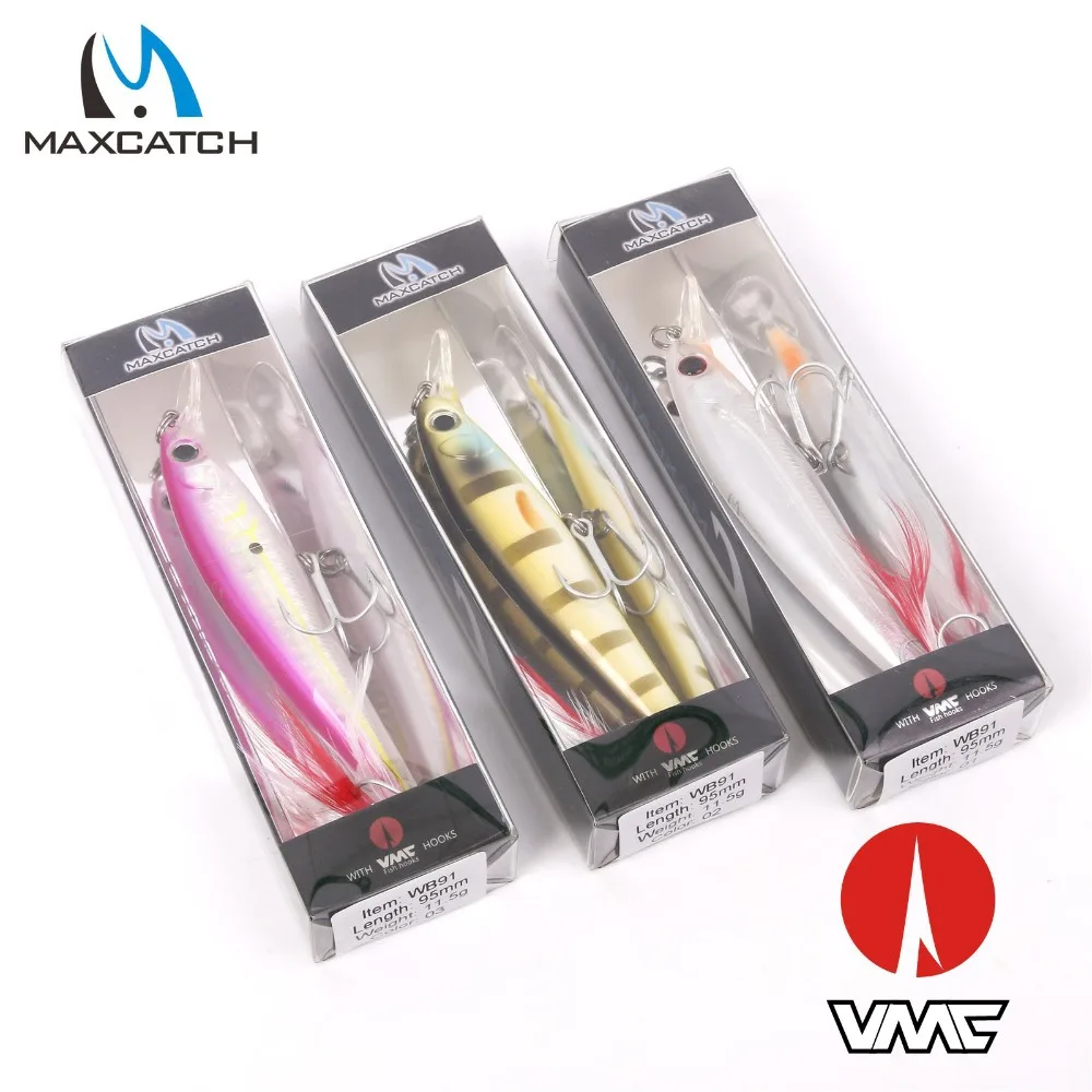 Maxcatch новинка блесна приманки для ловли окуня воблер жесткие рыболовные с