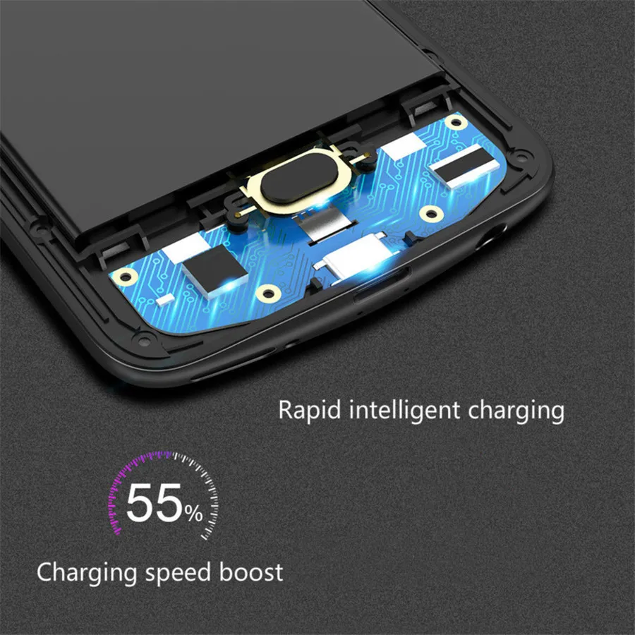 Чехол для зарядки аккумулятора s для Oneplus 6 T, чехол для аккумулятора 6500 мАч, портативный внешний аккумулятор, чехол для Oneplus 6, чехол для зарядки телефона