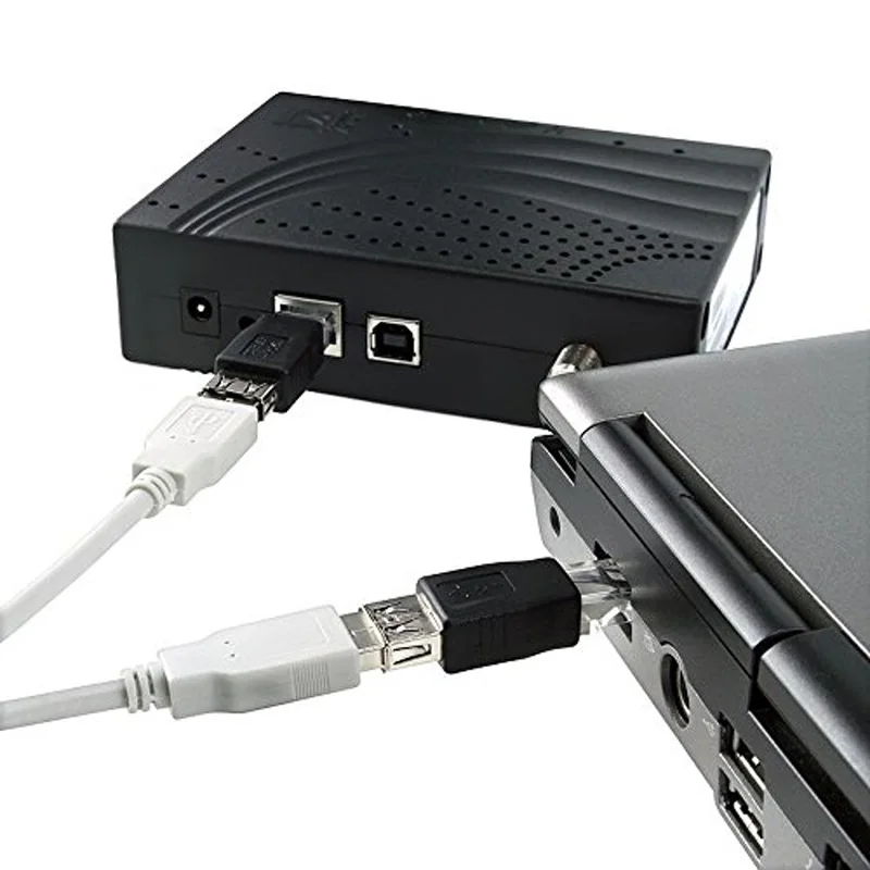 USB Type A 2 0 гнездовой разъем Ethernet штекер адаптер конвертер Разъем Новое