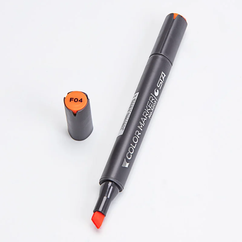 STA3203-F04 STA Peice Art Marker двойная головка спиртовой эскиз маркеры для художников ручка для рисования манга товары для рукоделия 1 шт - Цвет: STA3203-F04