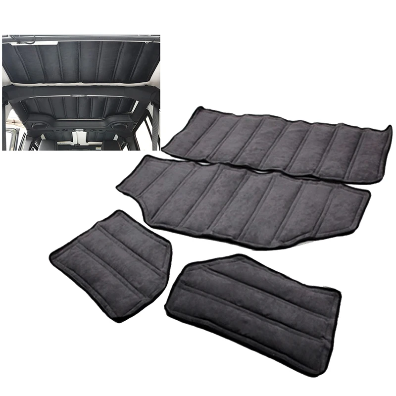 4 шт. звукоизоляция для Jeep Wrangler JK Door 2011 2012 2013 2014 2015 20116 2017|Хлопковая звуко- и