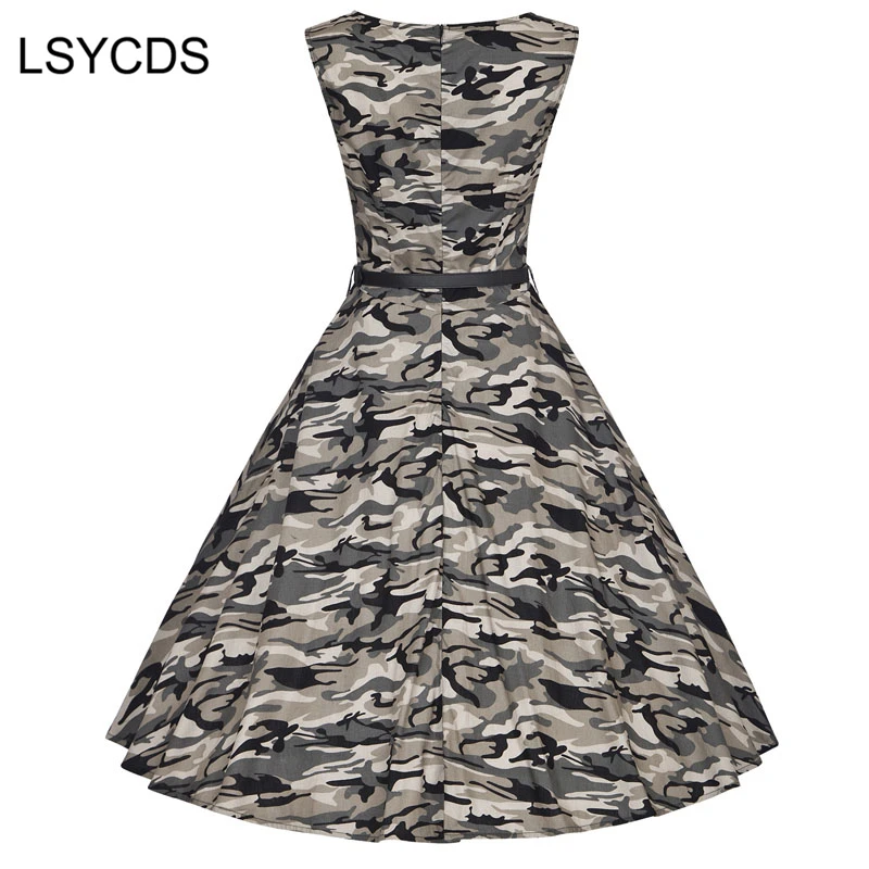 Женское винтажное платье в стиле Одри Хепберн зеленое болотного цвета 50 60 х годов