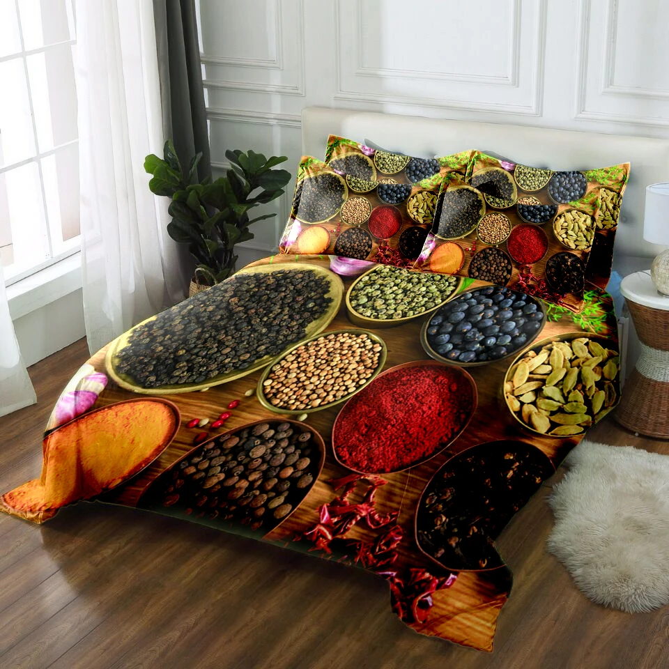 

juego de cama Twin Full king Queen 3D bedding set California king bedsheet Duvet bed cover Pillowcase Various colors pattern