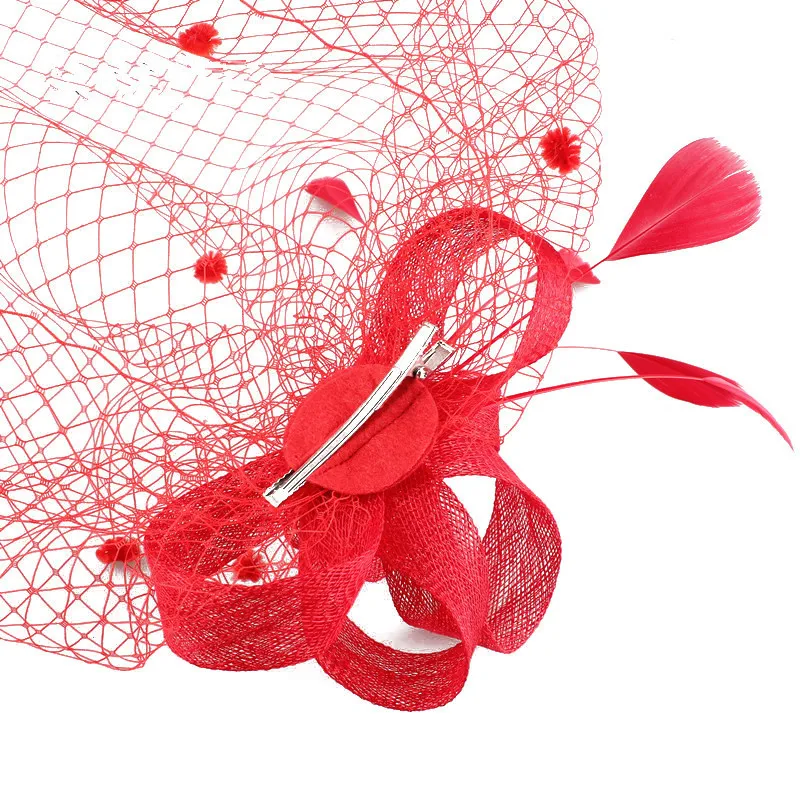 JaneVini Винтаж золотые свадебные Шапки и Fascinators женские свадебные вечерние шляпа Перья для волос Pin чистая клетка покрывал Afrikaanse Hoed