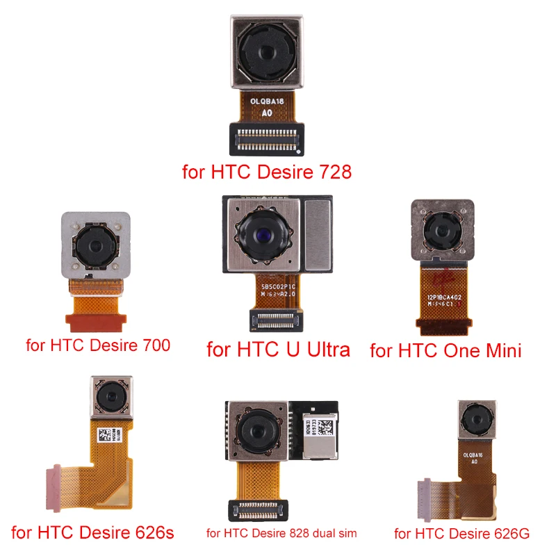 Новинка для HTC Desire 728/U Ultra/One Mini/700/828 dual sim/Desire 626G/626s Запасной модуль камеры|Комплекты