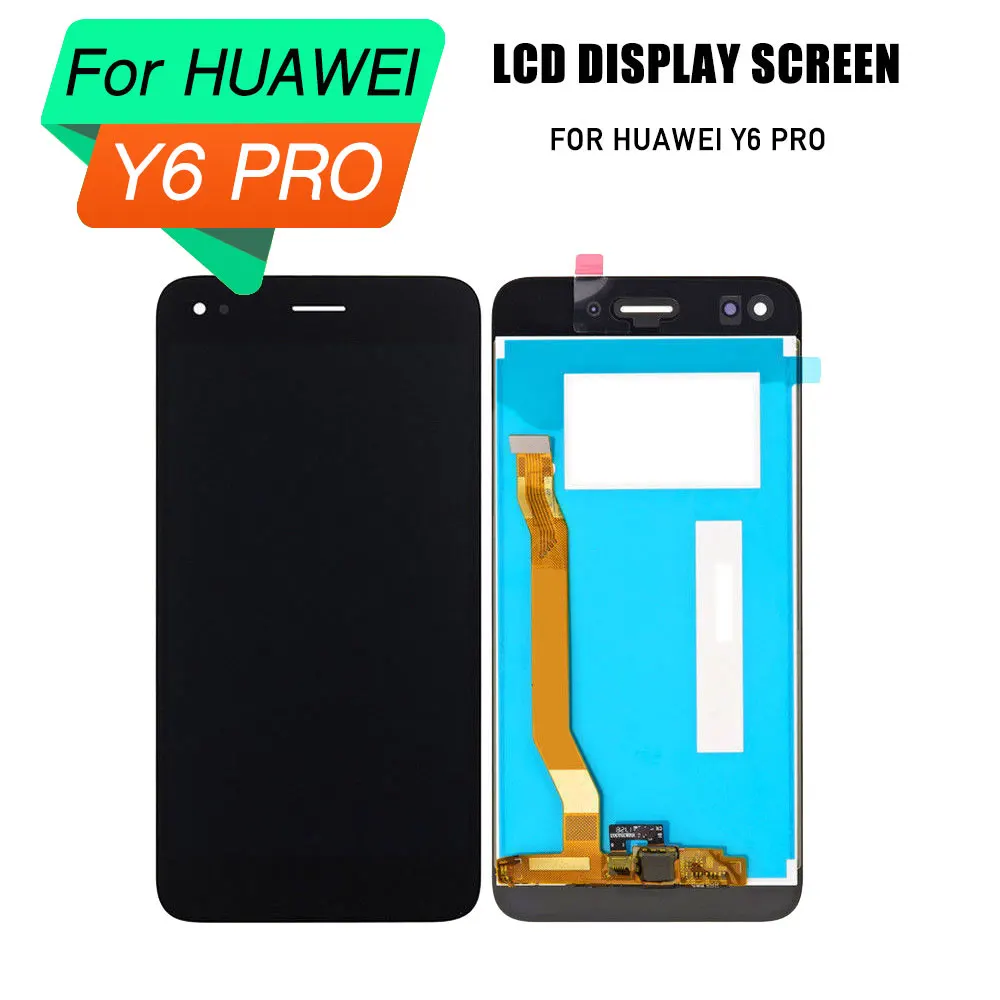 ЖК дисплей для HUAWEI Y6 PRO дигитайзер сенсорный экран сборка Huawei Pro 2017 SLA L02 | Экраны для мобильных телефонов -32932975483