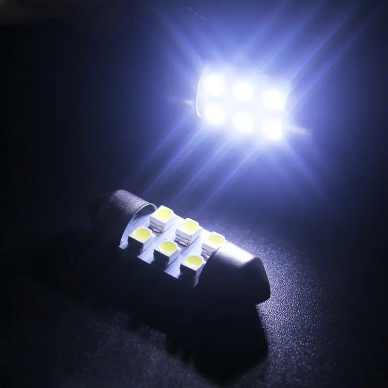 YM E Bright 500 шт. C5W 31 мм/36 мм/39 мм/41 мм белые 1210 3528 светодиодный светодиодные гирлянды