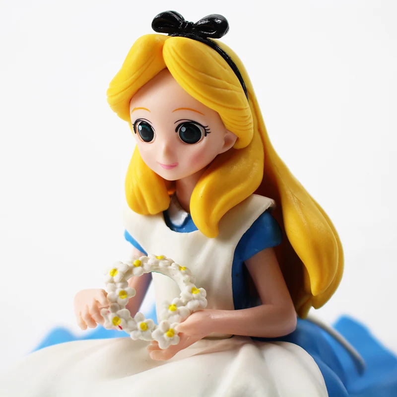 14 см аниме Q Posket принцесса куклы кристаллический Qposket ПВХ фигурка Коллекционная