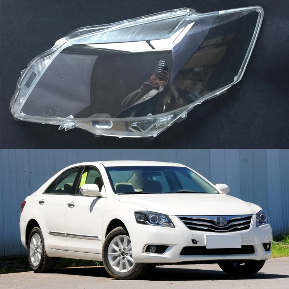Для Toyota Camry 2013 фары автомобиля прозрачный объектив Автомобильный брелок крышка