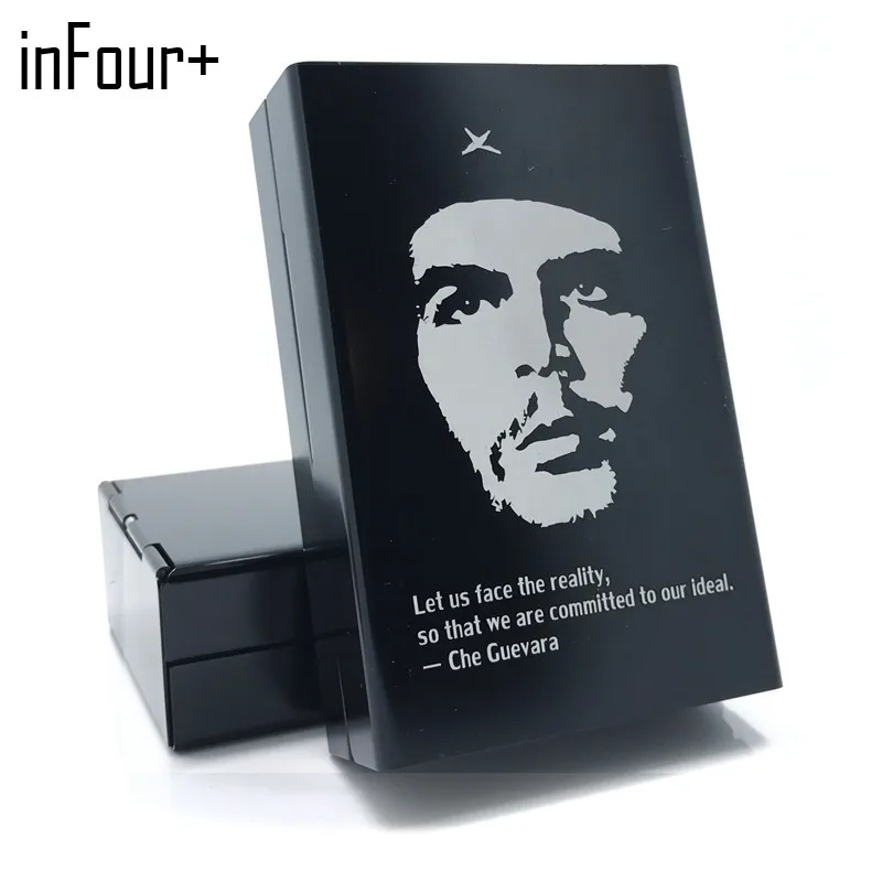 Новый чехол для сигарет из алюминиевого сплава Che Guevara металлический