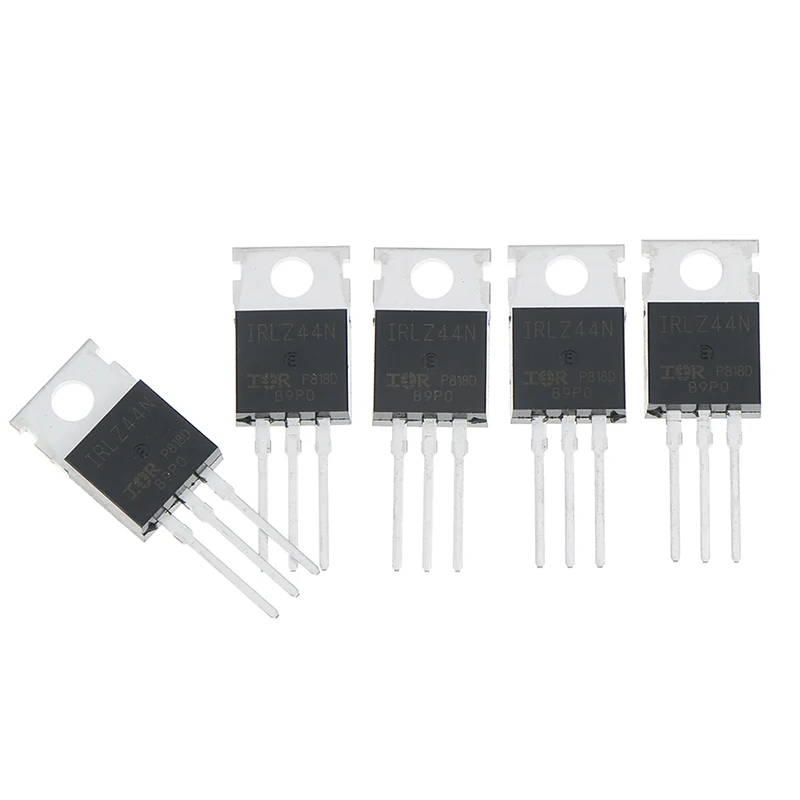 5 шт./лот Новый Популярный IRLZ44N Power Mosfet Logic Level N channel 0.022Ohm IC Chip|Детали и аксессуары