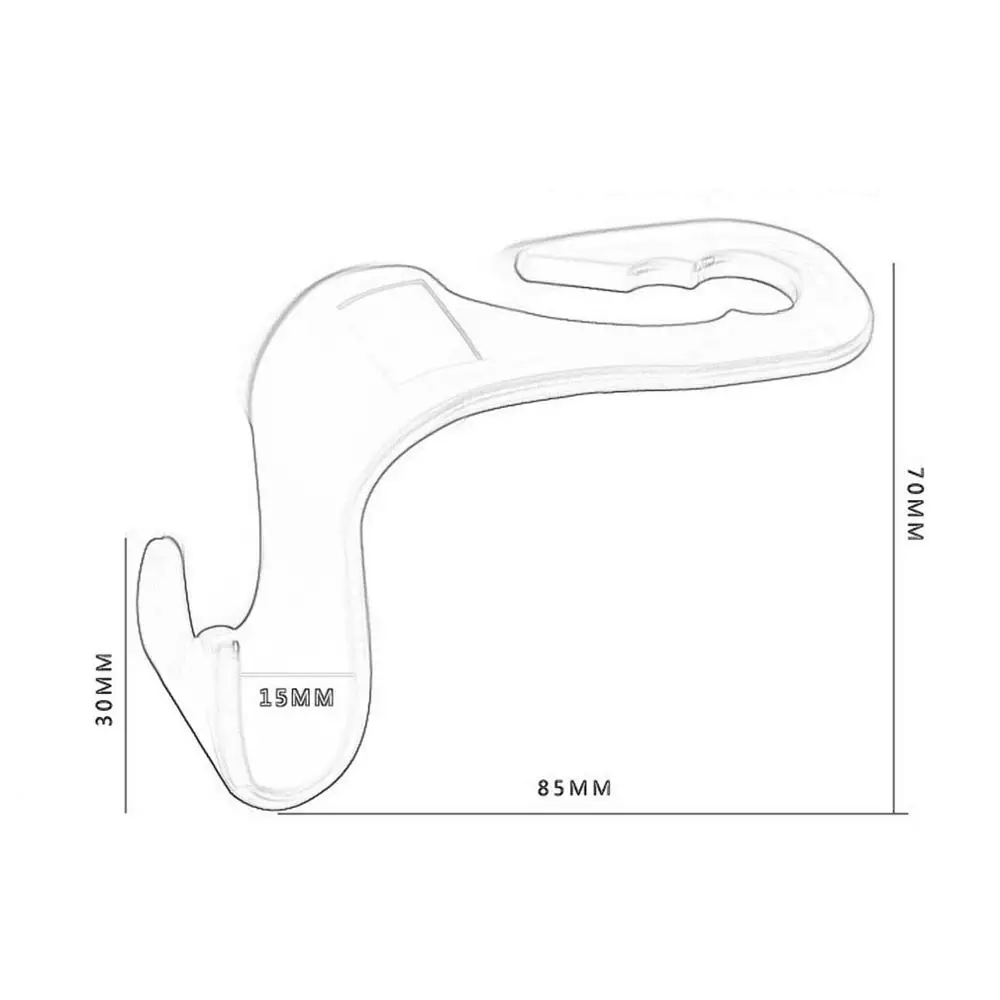 4 шт. автомобильные Крючки-вешалки на подголовник | Автомобили и мотоциклы