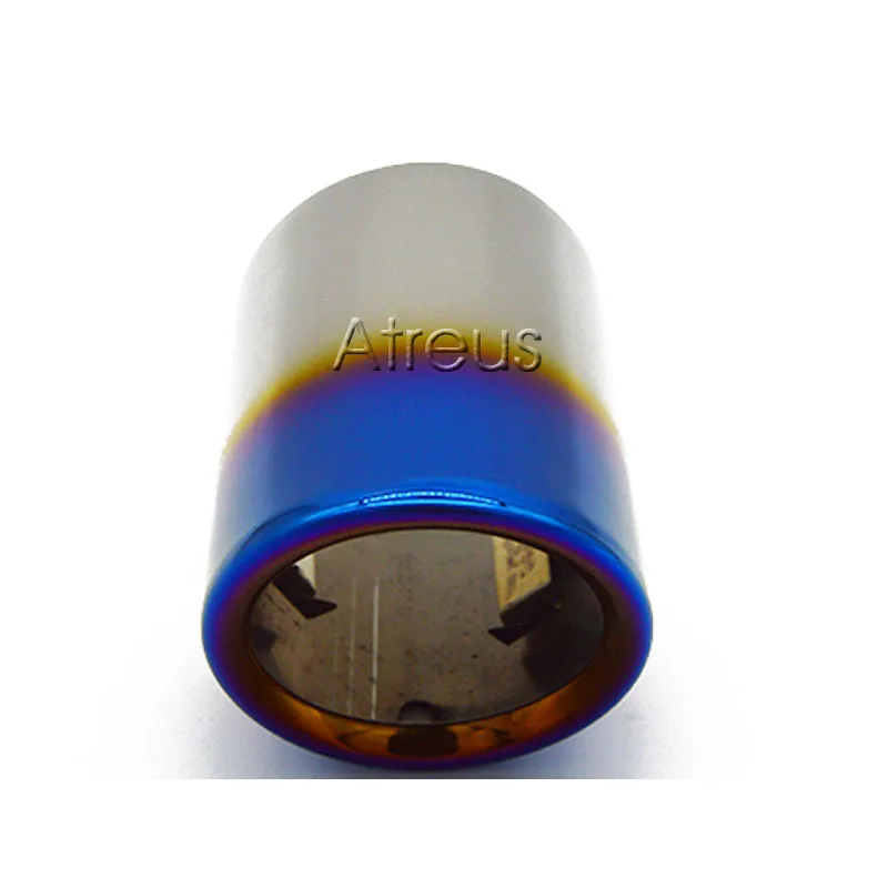 1 piece Blue 3 цвета, автомобильные выхлопные трубы для Skoda Octavia A7 A5 2 Yeti Superb 1,4 T 1,6 T l, автомобильные аксессуары - Цвет: 1 piece Blue