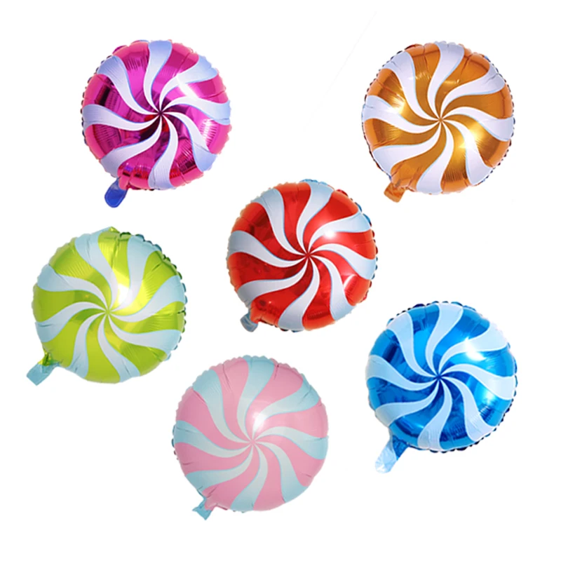 Воздушные шары из фольги в виде леденцов | Дом и сад