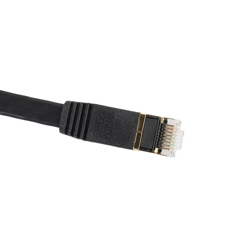 Ethernet-кабель Centechia 1 м CAT7 10 гигабитный сетевой кабель LAN плоские разъемы RJ45 для