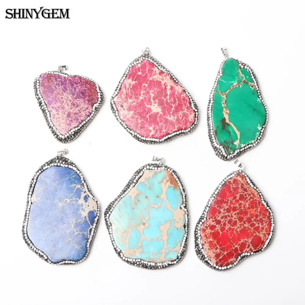 ShinyGem 5 шт. оптовая продажа необычных разноцветных природных морских осадочных