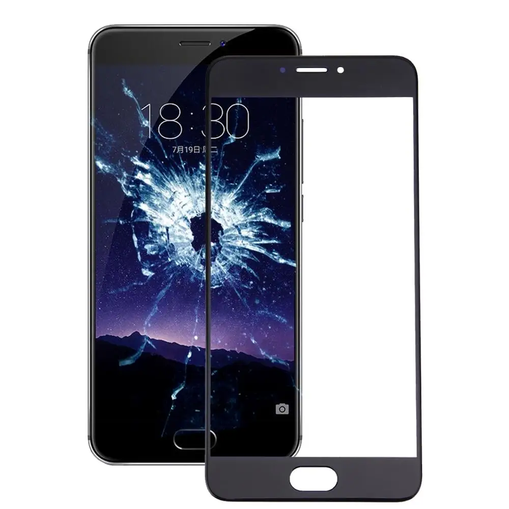Сенсорный экран для Meizu PRO 6 7 Plus Сенсорная панель дигитайзер Датчик Переднее стекло объектив Запасные части