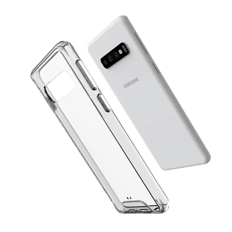 Противоударный бронированный Прозрачный чехол для Samsung Galaxy M10 M20 M30 A10 A20 A30 A50 A70 S10
