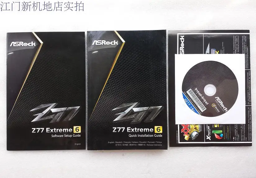 ASRock Z77 Extreme 6 LGA1155 DDR3 USB2.0 USB3.0 32 Гб настольная материнская плата используется 99%