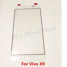 10PCS/lot White Black Gold For Vivo X9 X 9  Front Glass Touch Screen Panel Mobile Phone Replacement Parts
