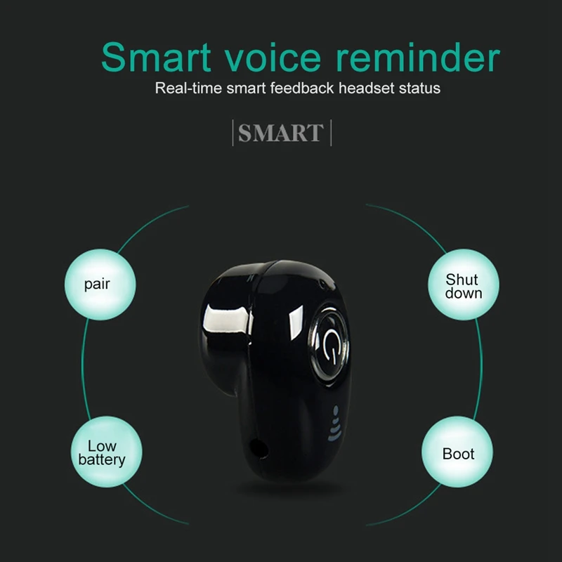 S650 Bluetooth 4,2, наушники, мини беспроводные наушники с микрофоном, вкладыши, гарнитура, стерео наушники, bluetooth inalambrico для телефона