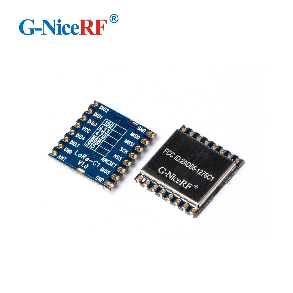 2 шт./лот LoRa1276 C1 100 мВт 915 МГц SX1276 чип 4 км ~ 6 дальние расстояния FSK беспроводной
