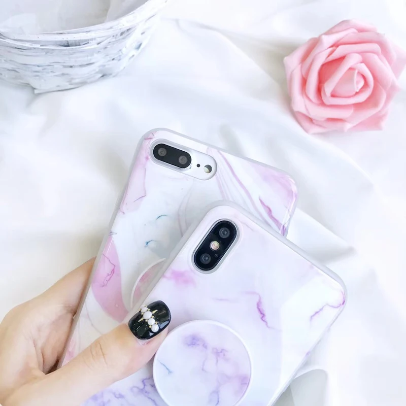 GYPHCA модный мраморный текстурный Телефон чехол для iPhone 6 7 8 Plus X XSMAX