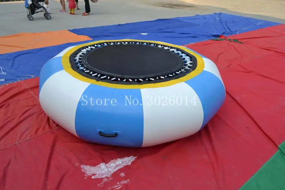 Free Shipping Dia 4m Inflatable Water Trampoline Series Splash Padded Bouncer Jump | Игрушки и хобби