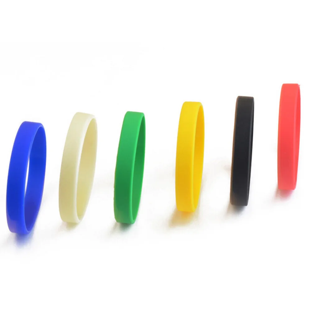 12 шт. гибкие силиконовые резиновые браслеты|silicone rubber wristbands|rubber wristbandbracelet wholesale |