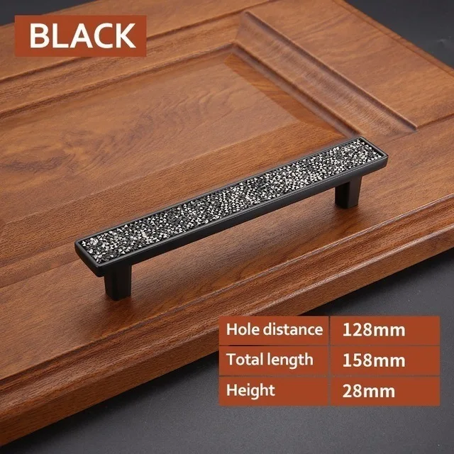 Современный простой стиль цинковый кухонный выдвижной ящик для шкафа ручки