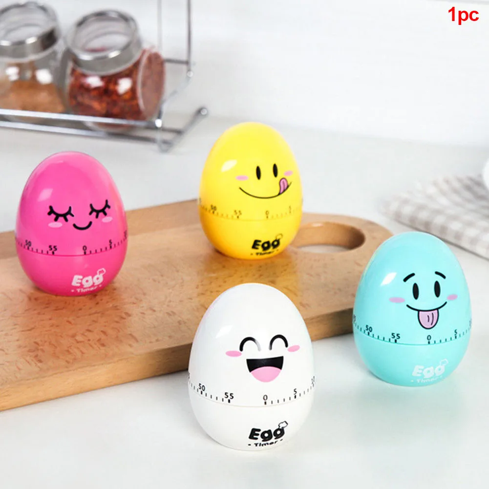 Настольный кухонный таймер прекрасный мультфильм яйцо подсчет вниз