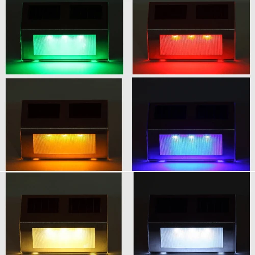 Водонепроницаемый садовый светильник из нержавеющей стали IP65 на солнечной