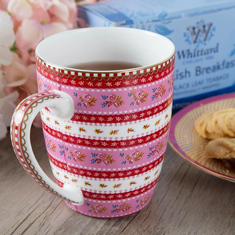 Высококачественные пасторальные кофейные кружки в европейском стиле с