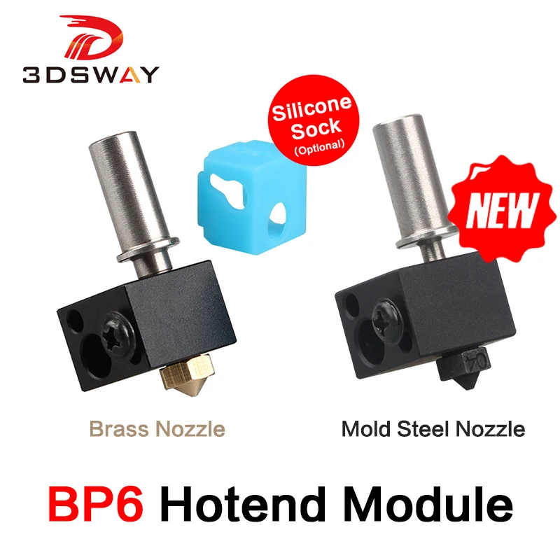 3DSWAY 3D принтеры Запчасти BP6 Hotend модуль J head V6 низкая/высокая Температура Heatbreak горло