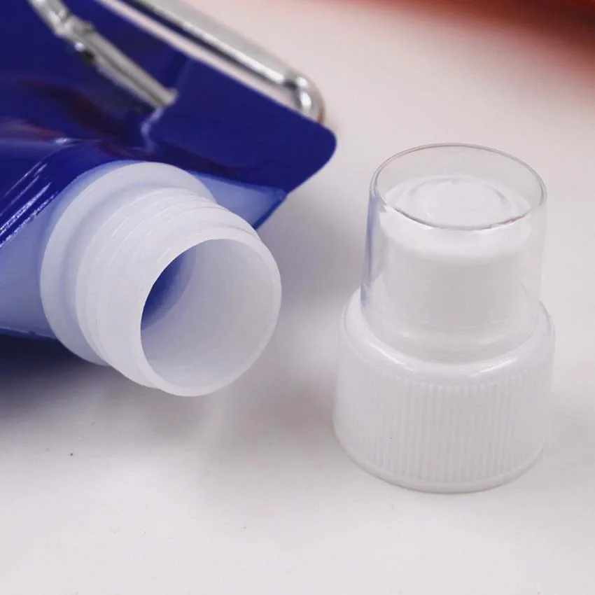 3 шт./лот Экологичная Портативная складная бутылка для воды с мультипликационным