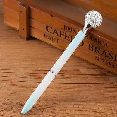 Jonvon Satone 20Pcs Multi Colored Large Drill Ball Pen High-grade Diamond Pens Metal Pen Student Gift Stationery School Supplies - Цвет: 20pcs