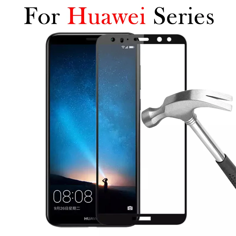 Чехол из закаленного стекла для Huawei mate 20 10 Lite защитное стекло P P10 P20 Pro Smart Plus P20lite
