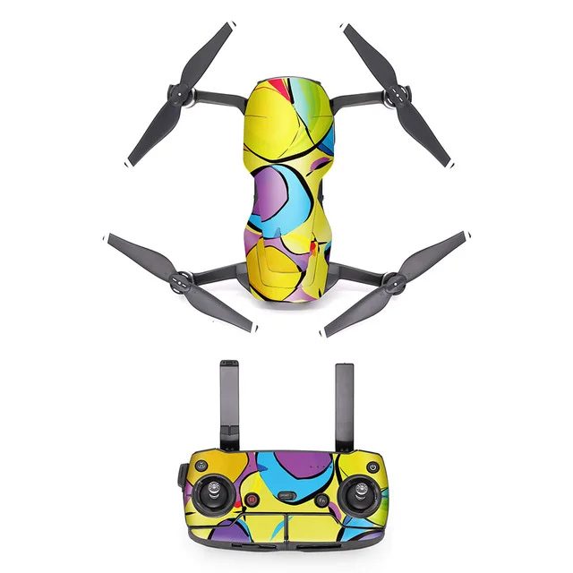 D12 PGYTECH Дрон наклейки водонепроницаемый кожный наклейки для DJI Mavic Air Drone тела наклейки аксессуары - Цвет: D12