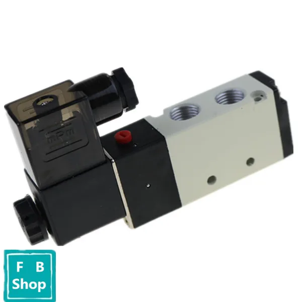 Airtac электромагнитный клапан 5 Путь 2 Позиция 4V210 08 DC12V DC24V AC110V AC220V|Пневматические