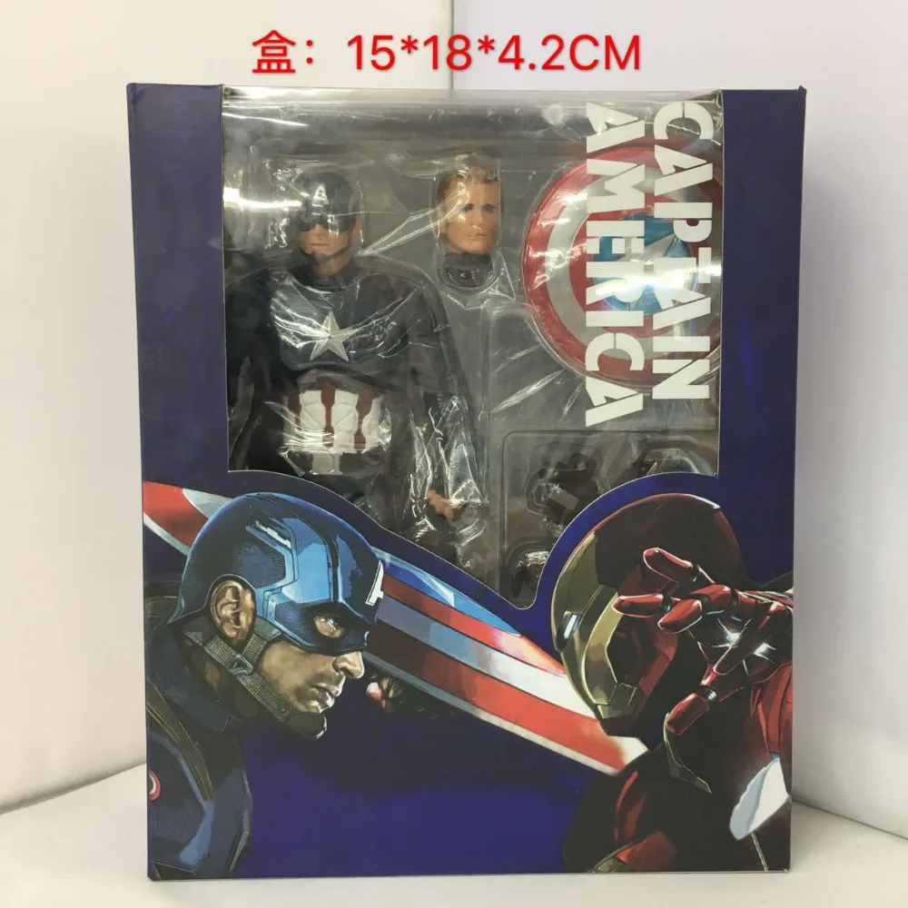 HKXZM фильм 15 см SHF Figuarts SHFiguarts Капитан Америка ПВХ фигурка Коллекционная модель