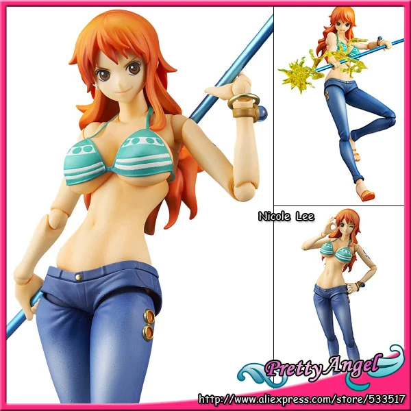 PrettyAngel Megahouse натуральный переменные экшн герои One Piece фигурка Nami|variable action heroes|one piece