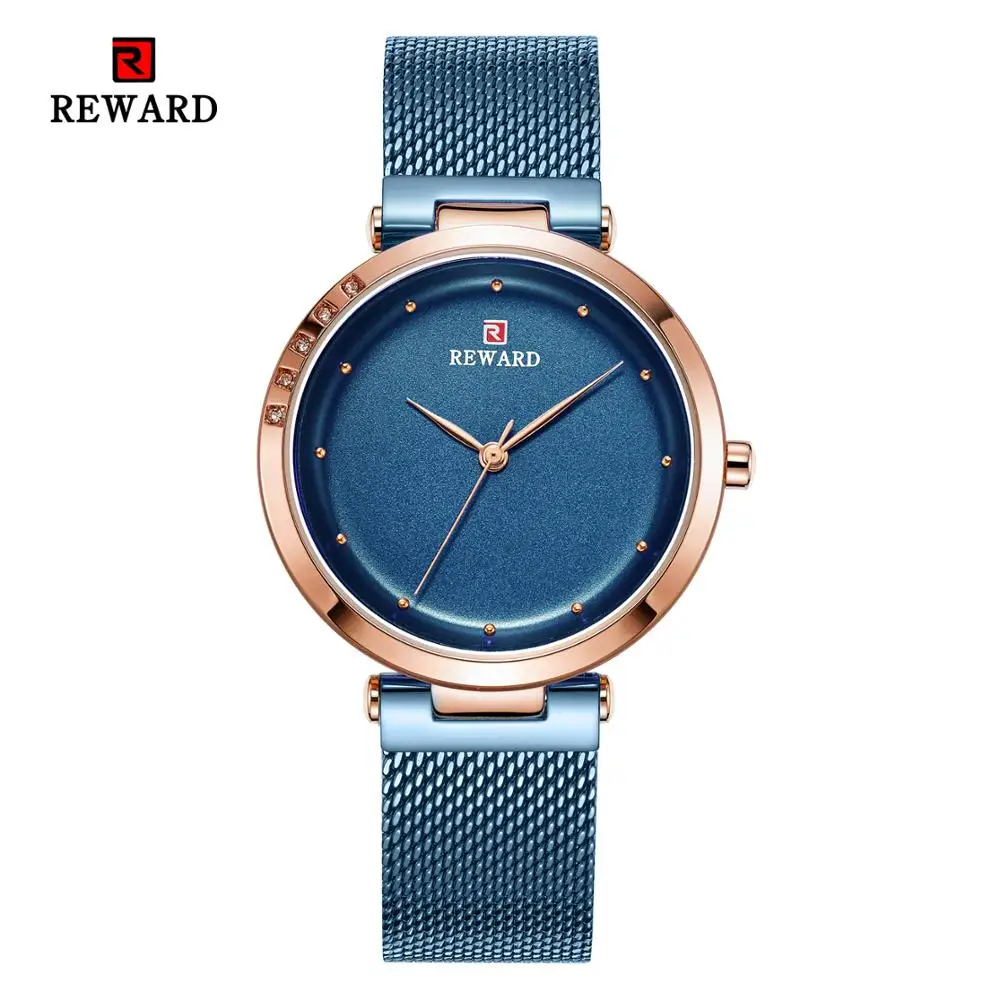 

REWARD Diamond Women's Watches Fashion Luxury Ladies ' Watch Japan Automatic Quartz Watches Birthday Wedding Anniversary Gifts