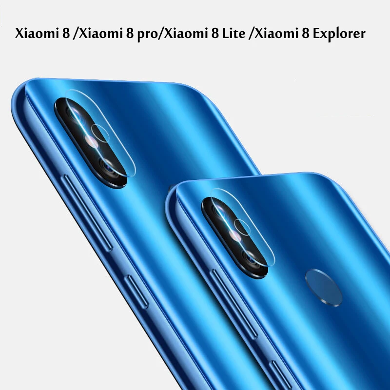 2 шт. для Xiaomi Mi 8 SE объектив камеры закаленное стекло задняя камера Pro Lite полная