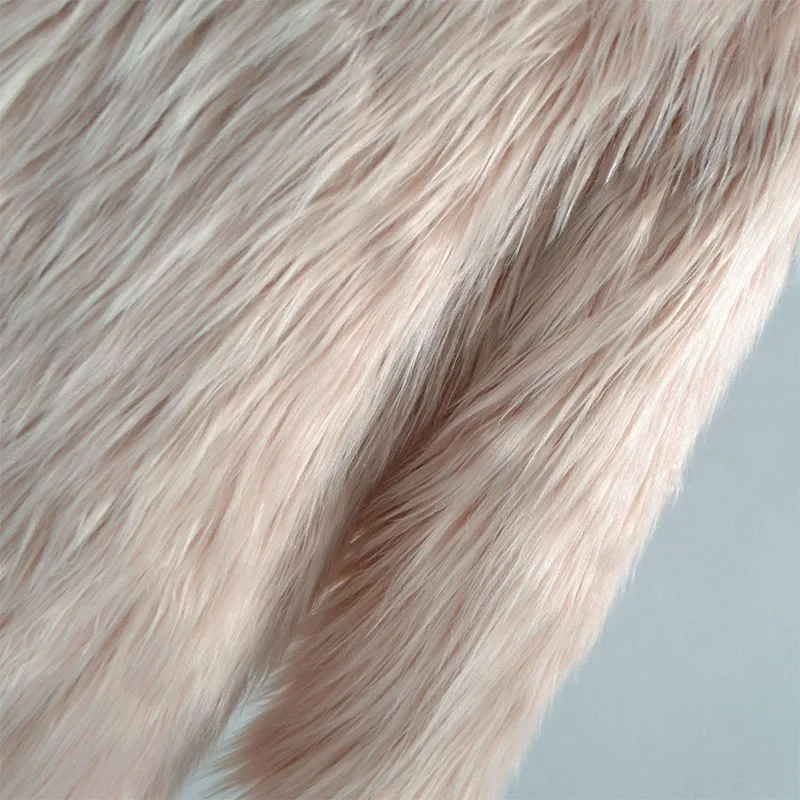 Длинное пушистое пальто из искусственного меха зимняя теплая куртка с капюшоном