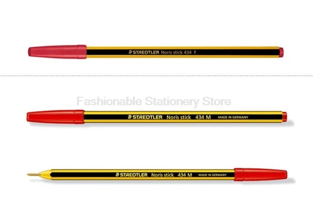 12 шт STAEDTLER 434F шариковые ручки цветные ручки масляные чернила школьные канцелярские принадлежности офисные принадлежности шариковая ручка для письма 0,5 мм