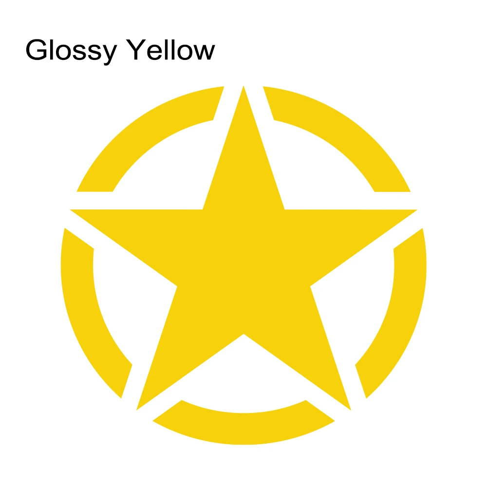 Glossy Yellow Крышка капота автомобиля наклейка DIY авто виниловые наклейки забавный Стайлинг тюнинг для Jeep cherokee Компас Renegade Wrangler JK автомобильные аксессуары - Название цвета: Glossy Yellow