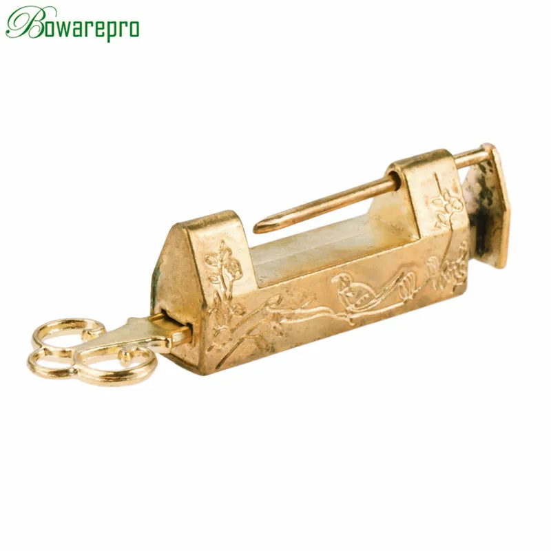 Винтажный Свадебный замок bowarepro 42 мм с ключом для шкатулки ювелирных изделий